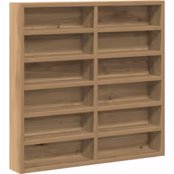 Cette étagère murale rustique combine esthétisme et fonctionnalité, parfaite pour n'importe quel salon ou chambre. Fabriquée ...