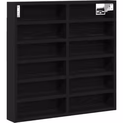 Cette étagère murale est à la fois pratique et stylée, idéale pour ton salon ou ton bureau. Avec son chêne noir chic, elle te ...