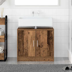 Vidaxl - Cabinet de Lavabo Bois Ancien 63 x 29 x 55 cm Bois d'ingénierie
