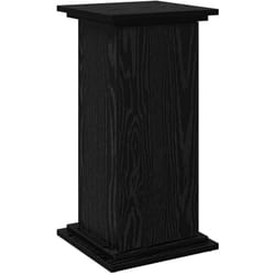 Support d'affichage avec stockage Chêne noir 31 x 30 x 60 cm Vidaxl