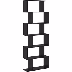 Découvrez ce cabinet à livres moderne, une super option de rangement qui va booster votre espace de vie avec son design stylé ...