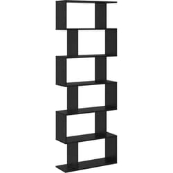 Bibliothèque Noir 70 x 24 x 193.5 cm Bois d'ingénierie Vidaxl
