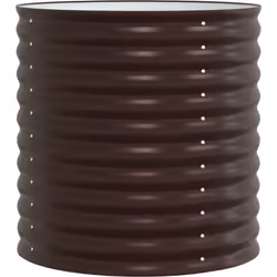 Ce pot ovale moderne est fait en acier galvanisé de bonne qualité, parfait pour le jardinage extérieur. C'est une super façon ...