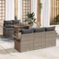vidaXL Ensemble de canapé de jardin 6 pièces