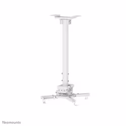 Neomounts CL25-540WH1 Support de plafond pour vidéoprojecteur - h60.5-90.5 cm - installation facile - orientable - Vue supplémentaire 4