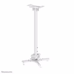 Neomounts CL25-550WH1 Support de plafond pour vidéoprojecteur - h74.5-114.5 cm - installation facile - orientable - Vue supplémentaire 4