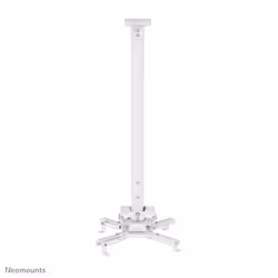 Neomounts CL25-550WH1 Support de plafond pour vidéoprojecteur - h74.5-114.5 cm - installation facile - orientable - Vue supplémentaire 7
