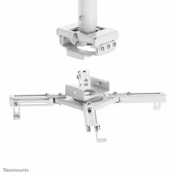 Neomounts CL25-550WH1 Support de plafond pour vidéoprojecteur - h74.5-114.5 cm - installation facile - orientable - Vue supplémentaire 8