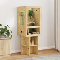 Terrarium Marron 50 X 50 X 130 Cm Osb Vidaxl
