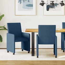 vidaXL Chaise de salle à manger - Mobilier moderne pour la cuisine ameublement minimaliste ergonomique tissu 42017815
