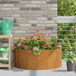 Jardinière Rouillé 90 X 45 X 35 Cm Vidaxl