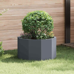 Jardinière Anthracite 60 X 60 X 35 Cm Acier Vidaxl