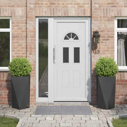 Jardinière 2 Pcs Noir 40 X 40 X 75 Cm Acier Vidaxl
