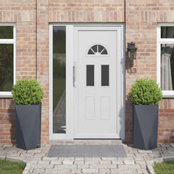 Jardinière 2 Pcs Anthracite 40 X 40 X 75 Cm Acier Vidaxl