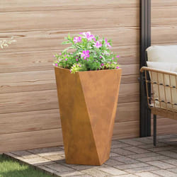 Jardinière Rouillé 40 X 40 X 75 Cm Vidaxl