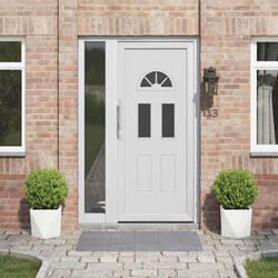 Jardinière 2 Pcs Blanc 30 X 30 X 30 Cm Acier Vidaxl