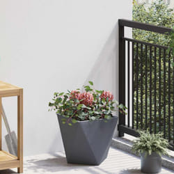Jardinière Anthracite 30 X 30 X 30 Cm Acier Vidaxl