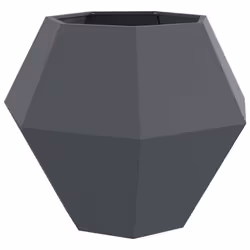 Vidaxl Jardinière Anthracite 100 X 100 X 80 Cm Acier - Vue supplémentaire 2