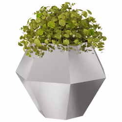 Vidaxl Jardinière Argent 100 X 100 X 80 Cm Acier Inoxydable - Vue supplémentaire 3