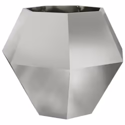 Vidaxl Jardinière Argent 100 X 100 X 80 Cm Acier Galvanisé - Vue supplémentaire 2