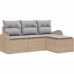 Cet ensemble de canapé de jardin modulaire te propose une solution de sièges flexible, parfaite pour profiter au max des espa ...