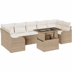 Cet ensemble de canapé de jardin ajoute un confort stylé à ton espace extérieur, parfait pour se détendre ou recevoir. Fabriq ...