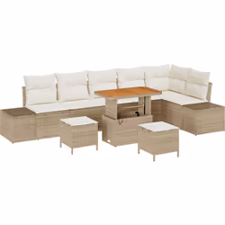 Cet incroyable ensemble de sofa de jardin vidaXL est exactement ce qu'il te faut pour rendre ton patio ou balcon accueillant. ...