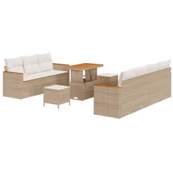 Regarde ce canapé de jardin moderne ! C'est l'incarnation du chic dehors, alliant parfaitement style et praticité. Idéal pour ...