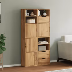 Apportez un charme classique à votre pièce avec ces armoires latérales en bois ! Matériau robuste et stable : le bois de pin ...