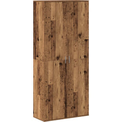 Vidaxl - buffet vieux bois 80x35x180 cm Bois d'ingénierie