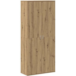 Vidaxl - Buffet chêne artisanal 80 x 35 x 180 cm Bois d'ingénierie
