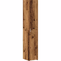 Ce meuble a un charme rustique avec son look en vieux bois, mélangeant le pratique et le stylé. Parfait pour les salles à man ...