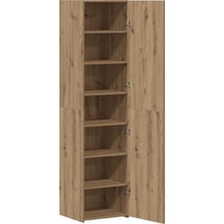 Vidaxl - Commode Chêne Artisan 45x42.5x185 cm Bois d'ingénierie