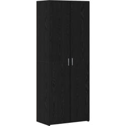 Vidaxl - Highboard Chêne Noir 70x42.5x185 cm Bois d'ingénierie