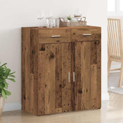Vidaxl - Armoire De Rangement Bois Ancien 80 X 42.5 X 93.5 Cm