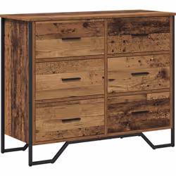 Dynamisez votre espace avec la commode vidaXL ! Elle allie un rangement pratique avec un style chic. Ce meuble mélange le sty ...