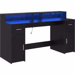 Le bureau vidaXL en Chêne Noir allie style et praticité, parfait pour ton bureau à la maison ou ton coin d'étude. Ce bureau i ...