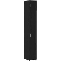 Cabinet de rangement slim Chêne noir 30 x 42.5 x 225 cm vidaXL