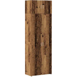 Armoire de rangement Bois ancien 70 x 42,5 x 225 cm Vidaxl