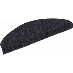 Vidaxl - Tapis d'escalier autocollant 20 pcs noir 65x21x4 cm