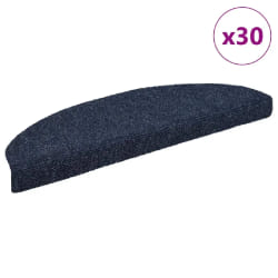 vidaXL Tapis d'Escalier Autocollant 30 pcs 65x21x4 cm