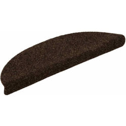 Vidaxl - Tapis d'escalier auto-adhésifs 20 pcs marron 56x17x3 cm