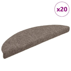vidaXL - 20 pcs tapis d'escalier