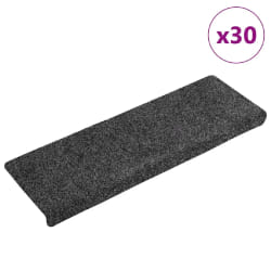 VidaXL Tapis d'Escalier Gris