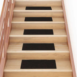 VIDAXL Tapis d'escalier auto-adhésifs