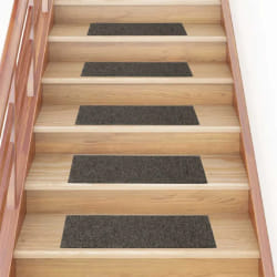 VIDAXL Tapis Escalier - Anthracite