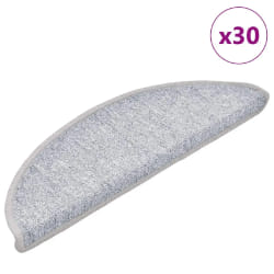 VIDAXL Tapis d'escalier 30 pcs 56x17x3 cm