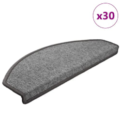 vidaXL - 30 pcs tapis d'escalier