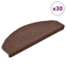 VIDAXL Tapis Escalier - 30 pièces