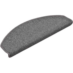Tapis d'escalier 30 pcs gris foncé 65x24x4 cm Vidaxl